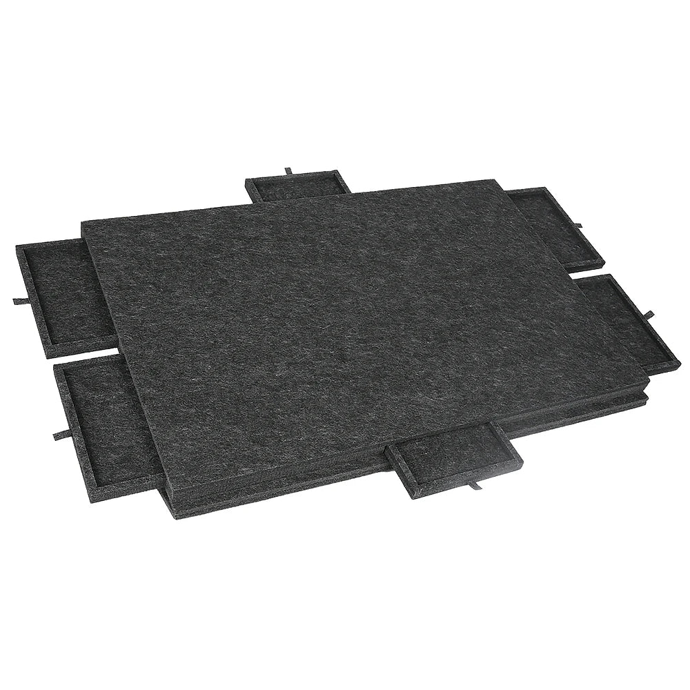 Table de puzzle pliante avec housse et 6 tiroirs