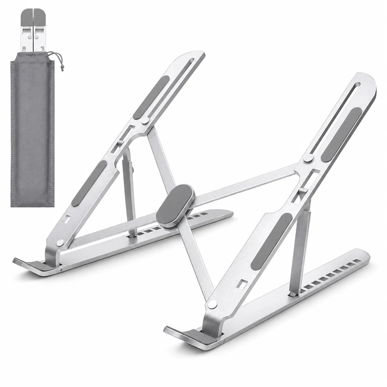 Support pliable pour ordinateur portable, 10 positions