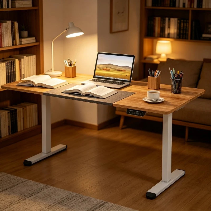 Bureau assis-debout électrique 55 × 27,5 pouces