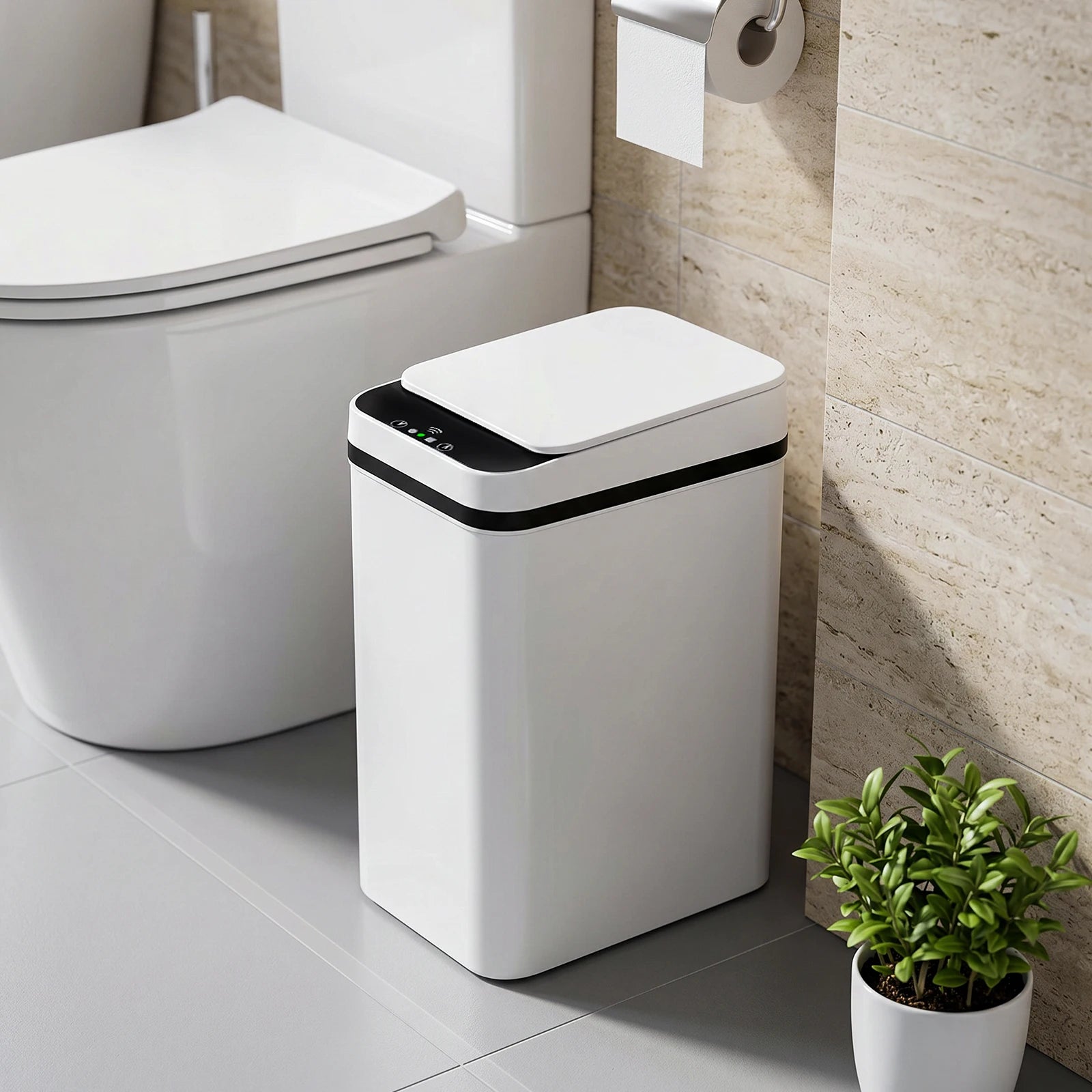 Poubelle automatique à capteur 12 L
