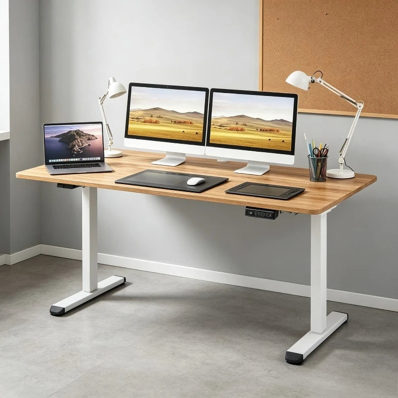 Bureau assis-debout électrique 55 × 27,5 pouces