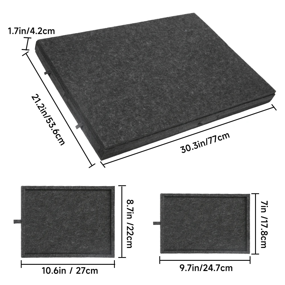Table de puzzle pliante avec housse et 6 tiroirs