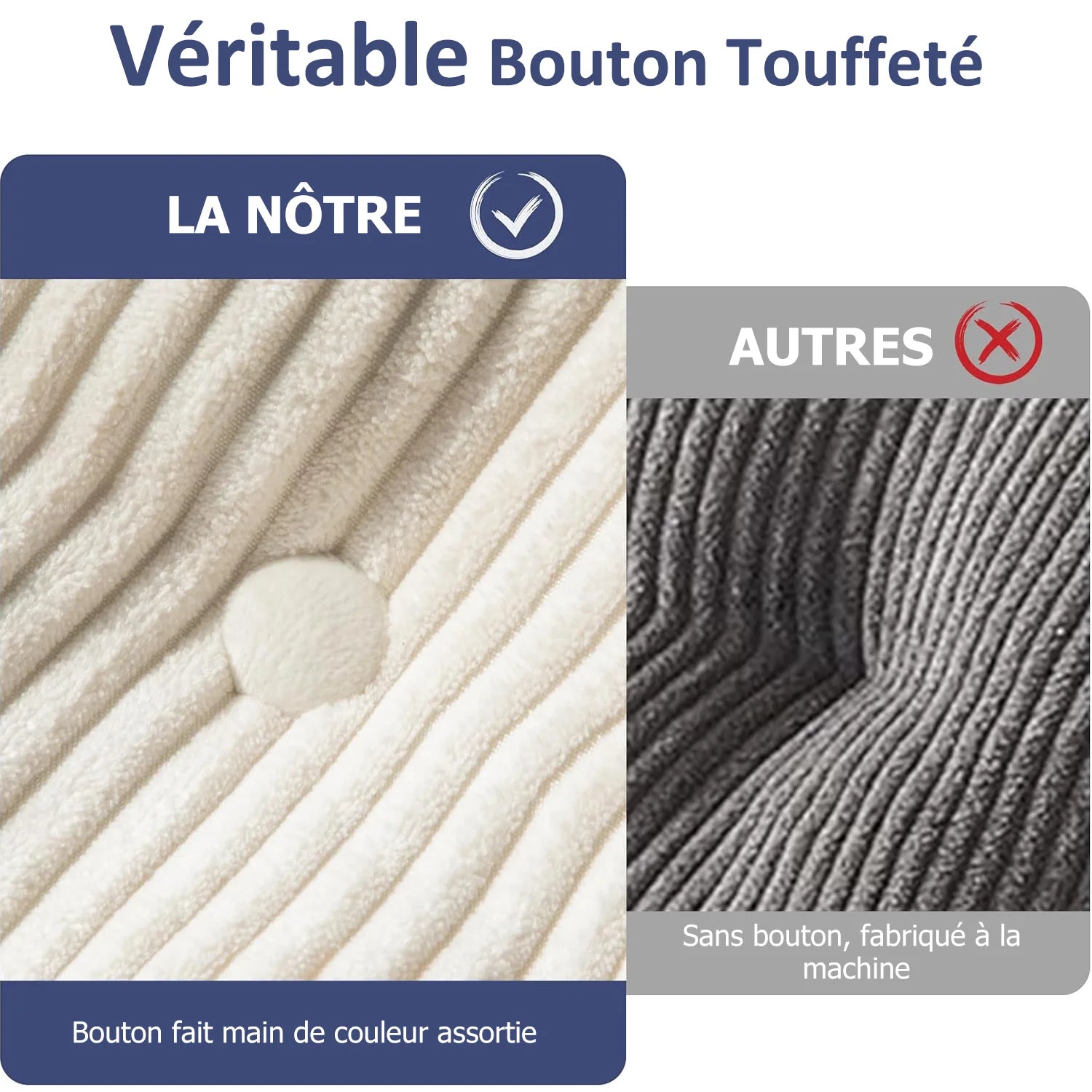 Canapé compact convertible 80 × 80 cm avec accoudoirs