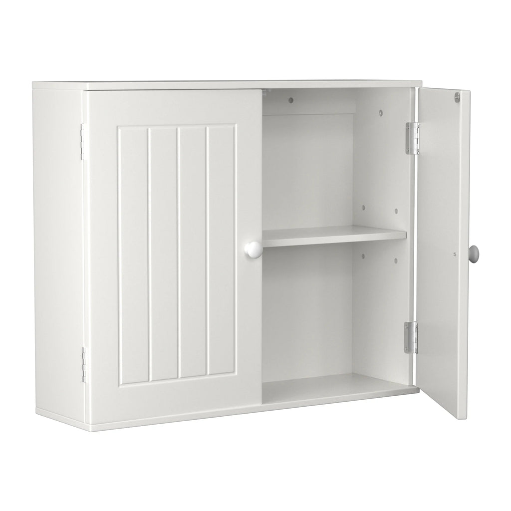 Armoire de rangement étroite blanche pour salle de bain, illustration 1