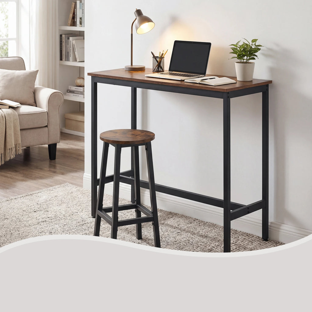 Ensemble repas compact avec 1 table et 2 chaises