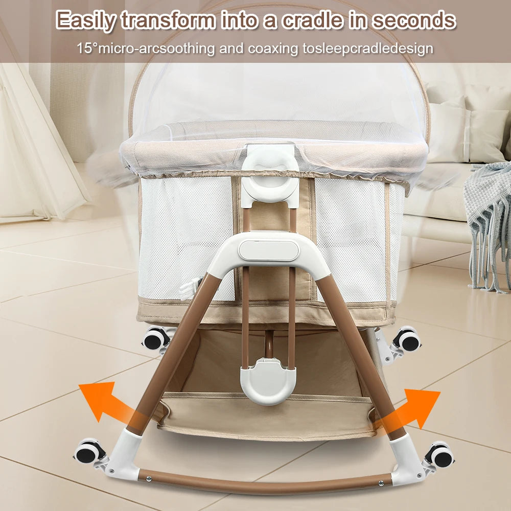 Berceau cododo 3 en 1 réglable avec matelas