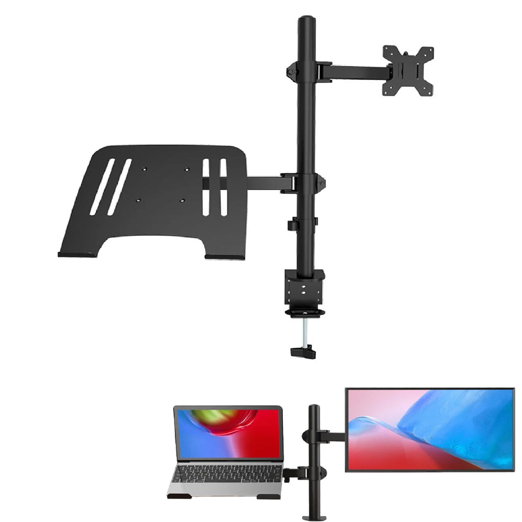 Support double pour écran 13–27 pouces et ordinateur portable – vue 8