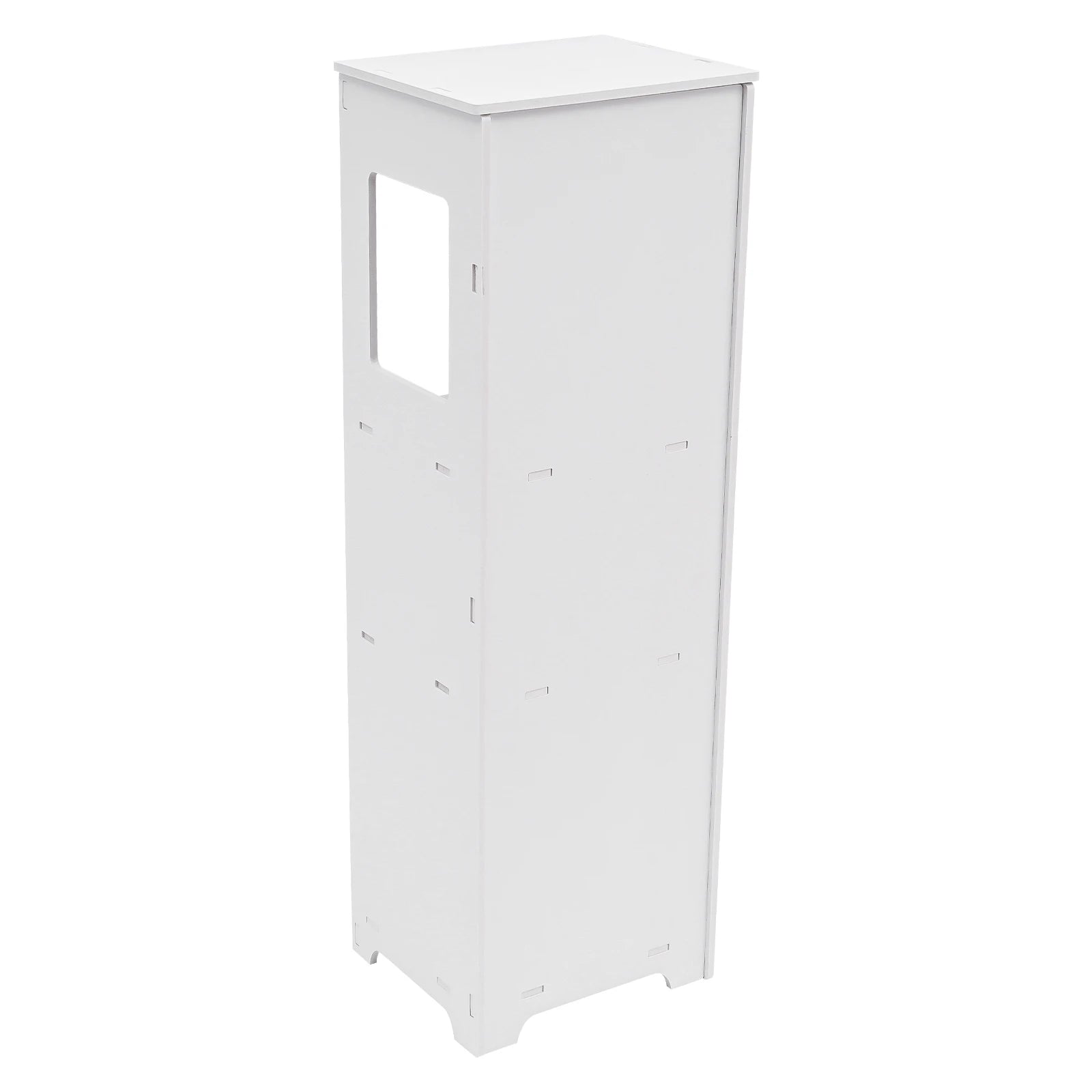 Meuble de salle de bain 4 niveaux en PVC 28 × 25 × 90 cm