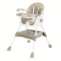 Chaise haute bébé pliable, 3 en 1 — Beige