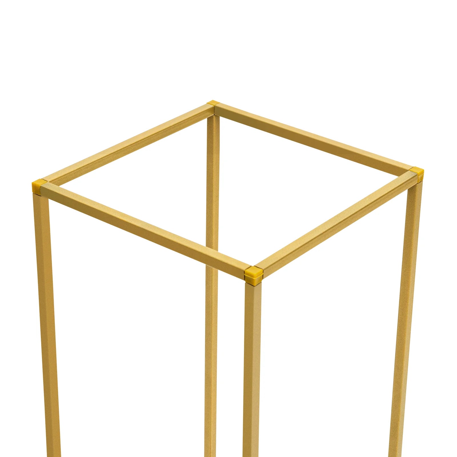 Lot de 10 colonnes dorées pour fleurs et décorations