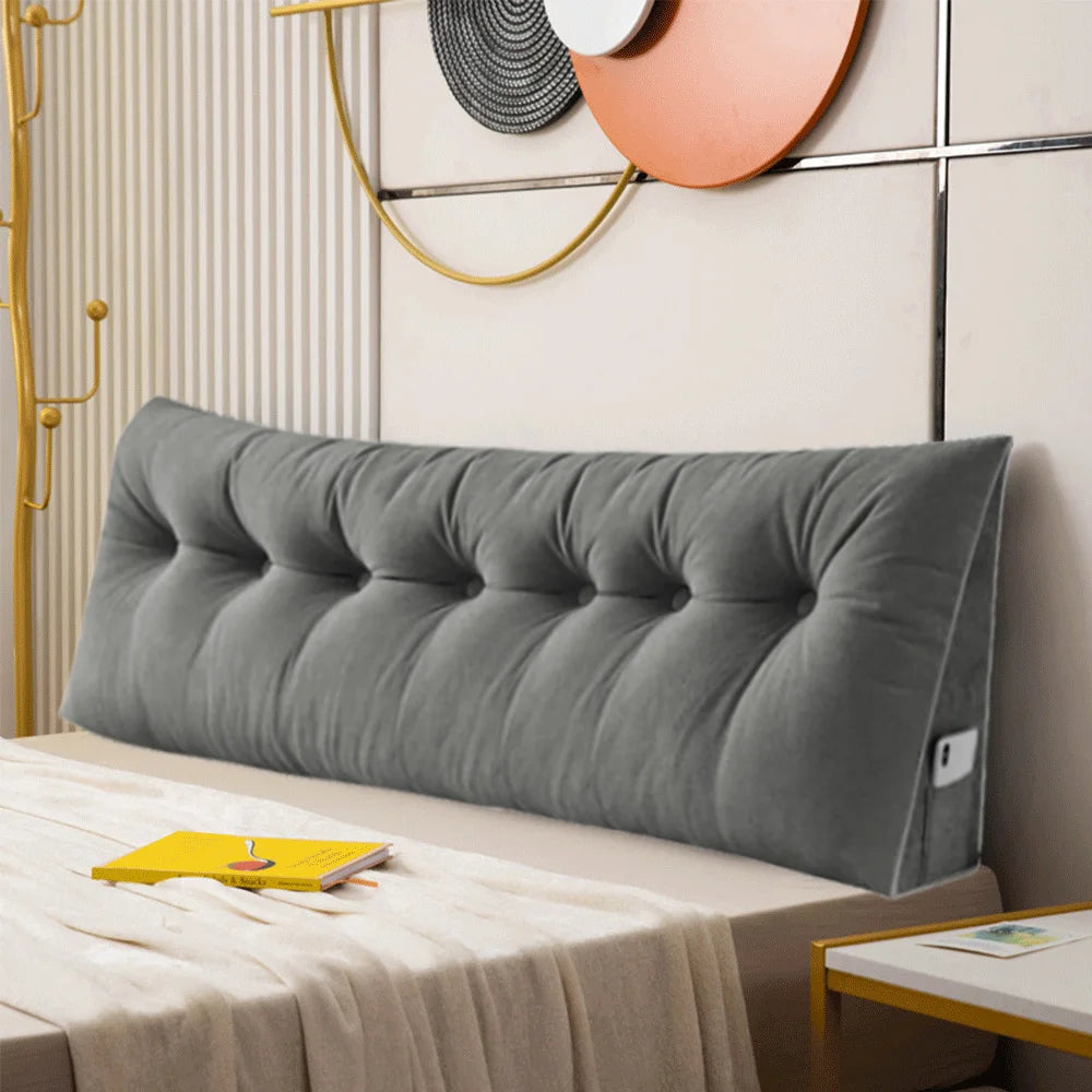 Coussin triangulaire de dossier pour tête de lit, visuel 3