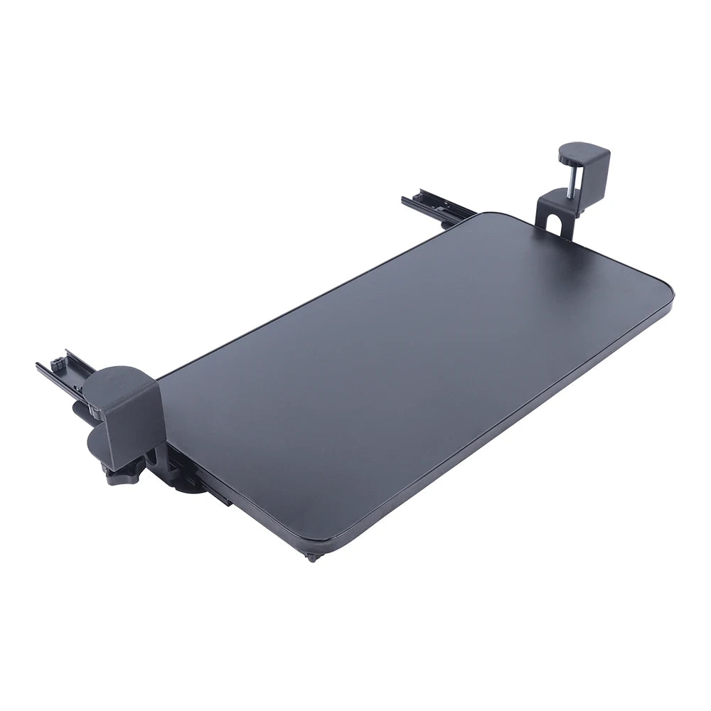 Plateau coulissant pour clavier sans perçage 52 × 25 cm