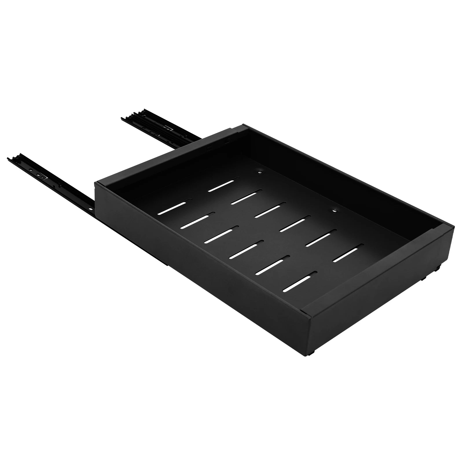 Tiroir de rangement extractible et extensible sans perçage