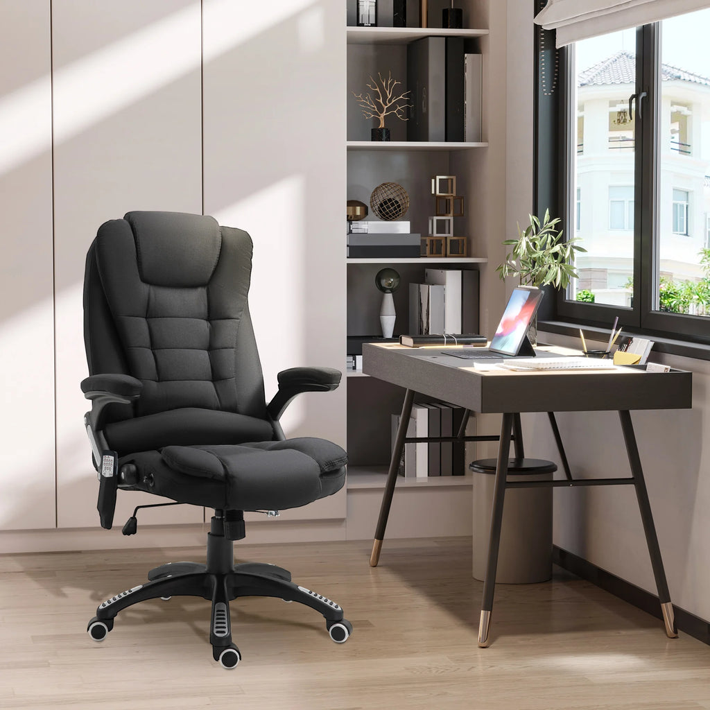 Fauteuil massant inclinable avec chauffage lombaire