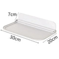 Étagère murale pliable de salle de bain sans perçage