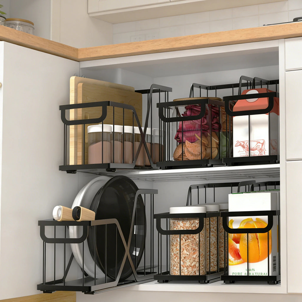 Organiseur coulissant sous évier à 2 niveaux – vue 7