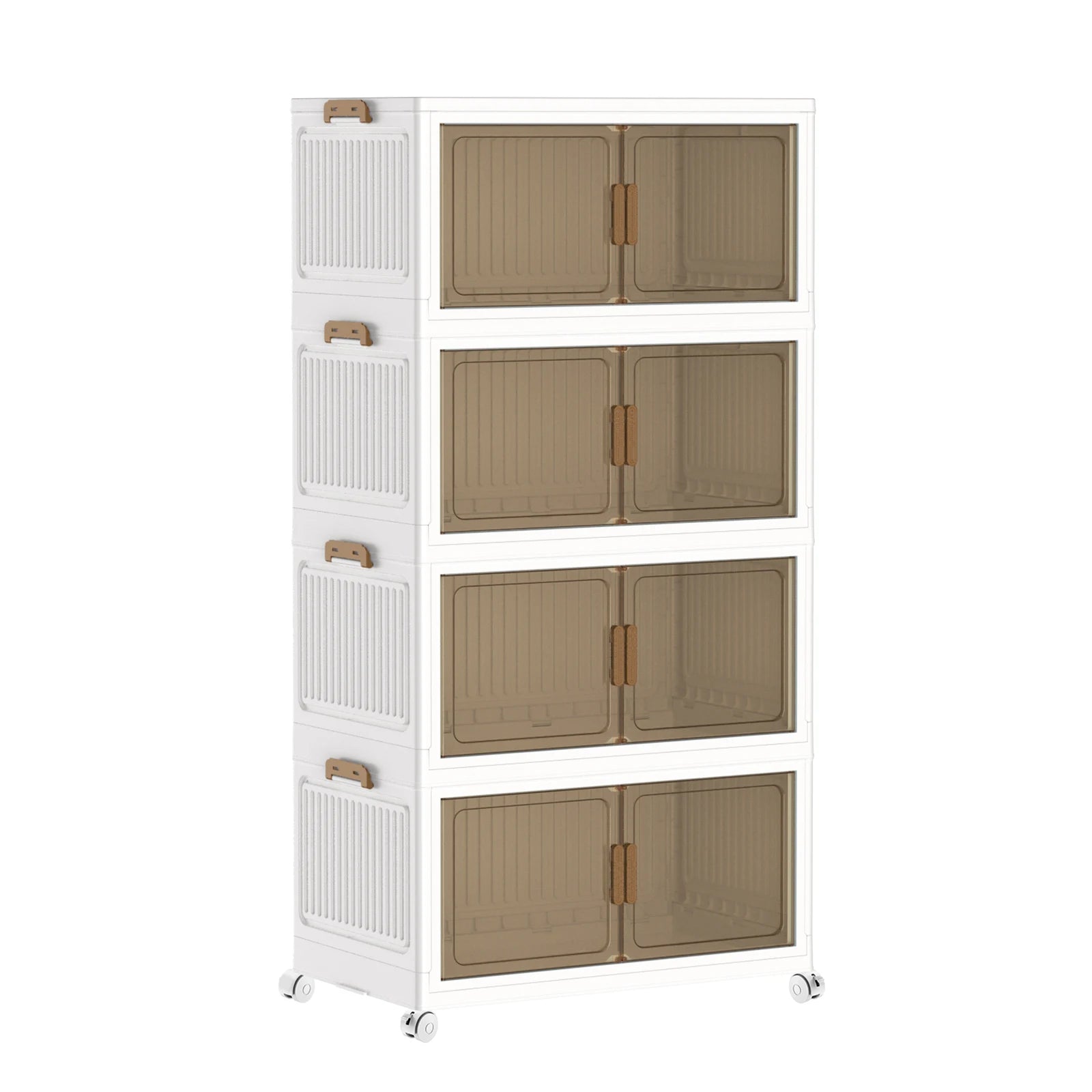 Armoire pliable à roulettes 4 ou 5 niveaux