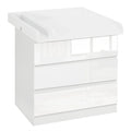 Commode à langer 2-en-1 avec 3 tiroirs