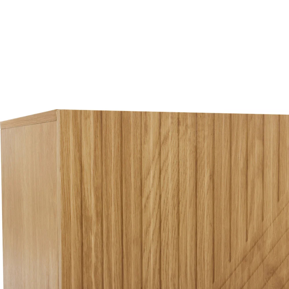 Buffet moderne 2 portes et 3 tiroirs 140 cm