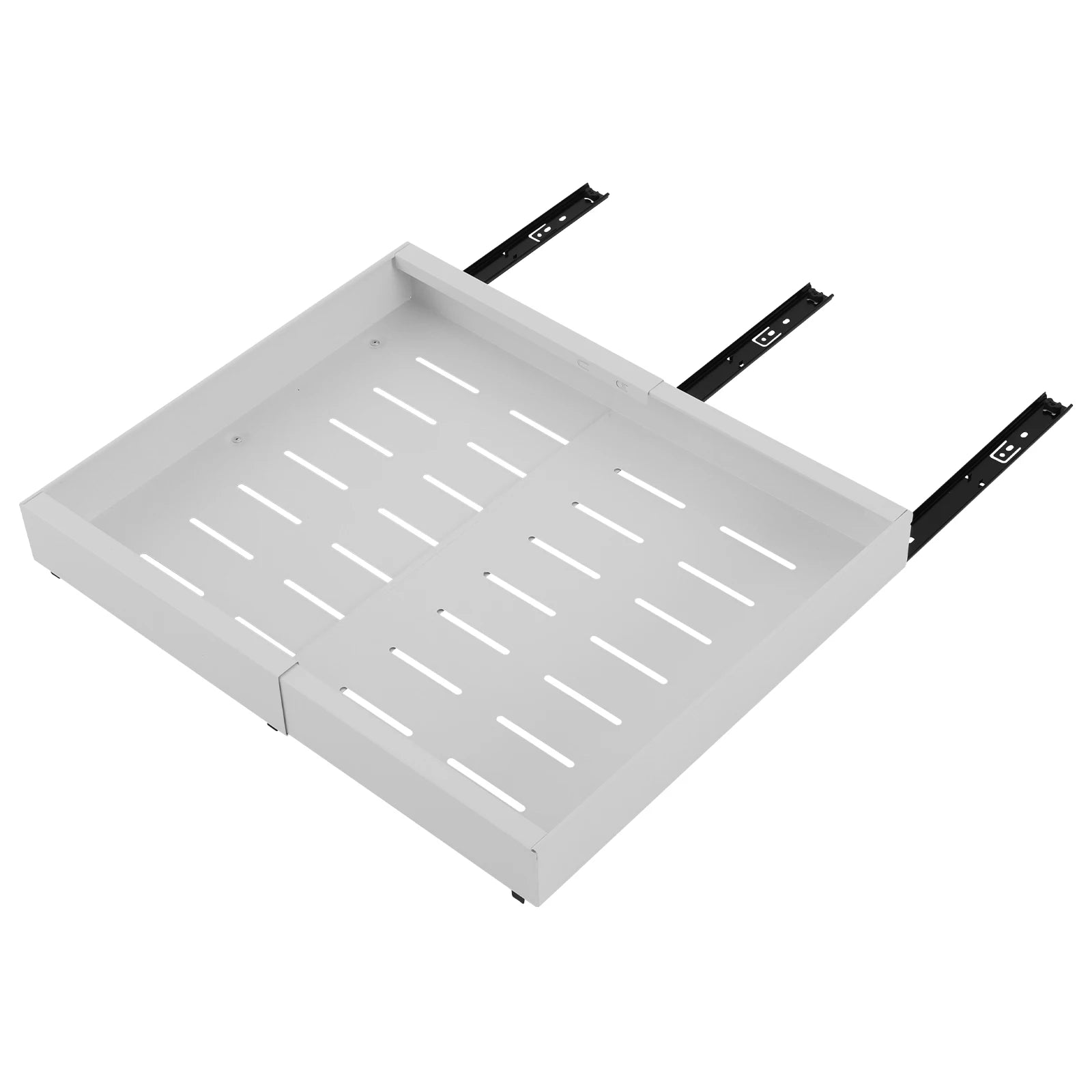 Tiroir de rangement extractible et extensible sans perçage