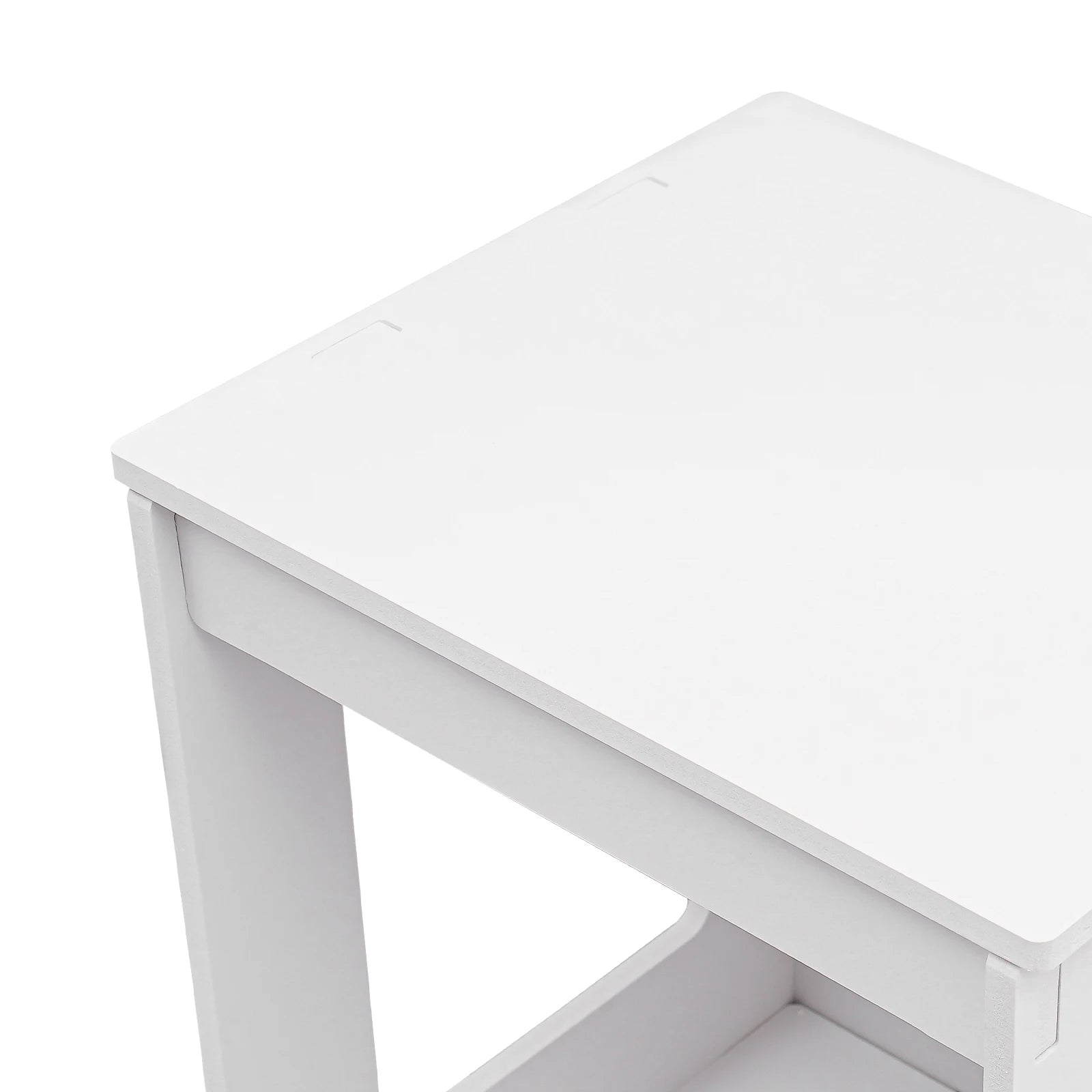 Meuble de salle de bain 4 niveaux en PVC 28 × 25 × 90 cm