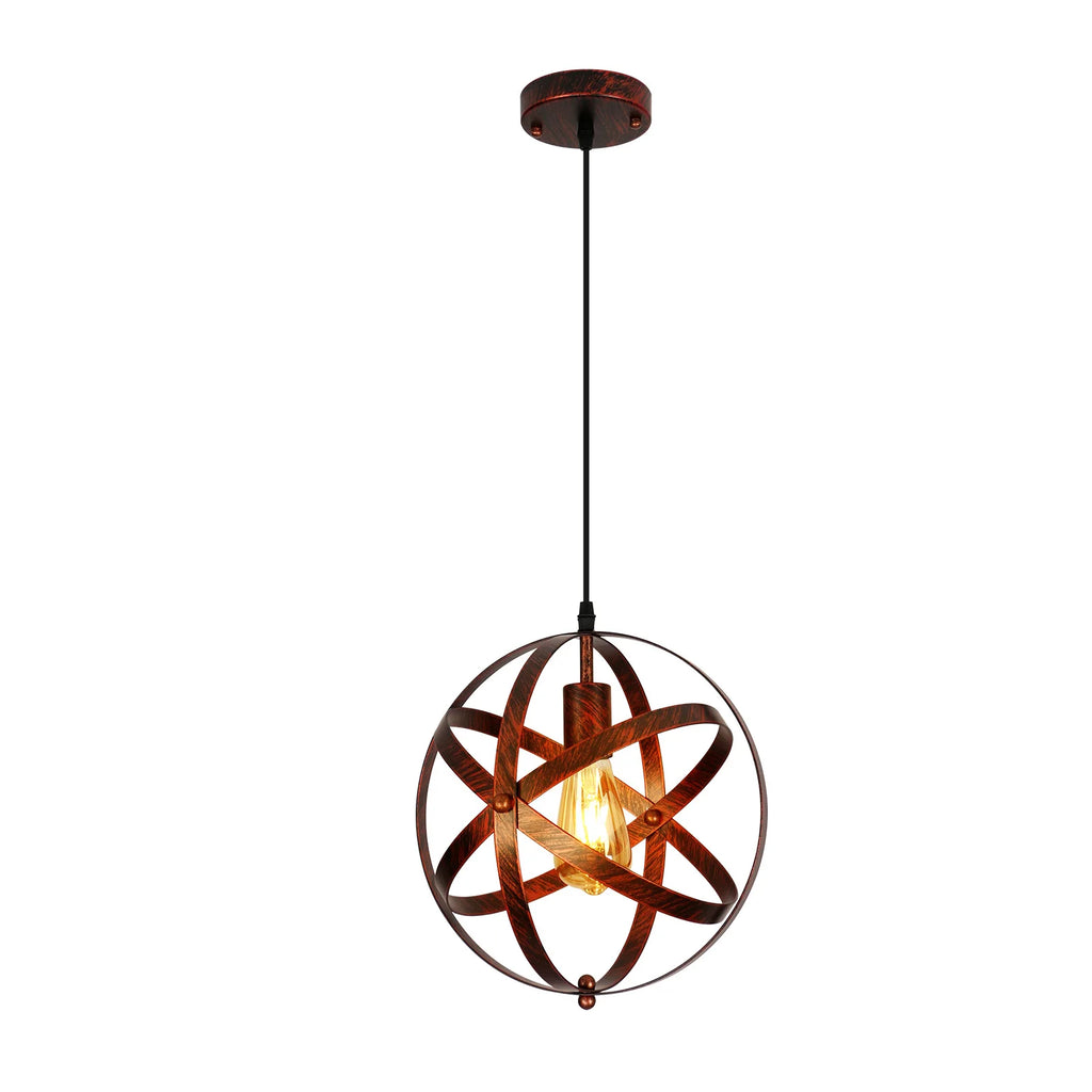 Suspension cage en métal pour ampoule E27 – vue 2