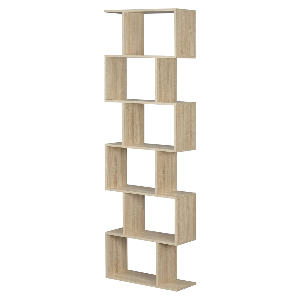 Bibliothèque en S à 6 niveaux 189,5 cm