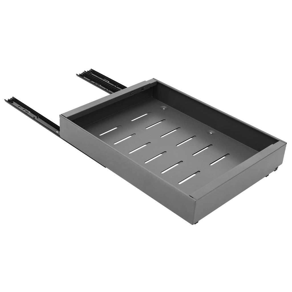 Tiroir de rangement extractible et extensible sans perçage