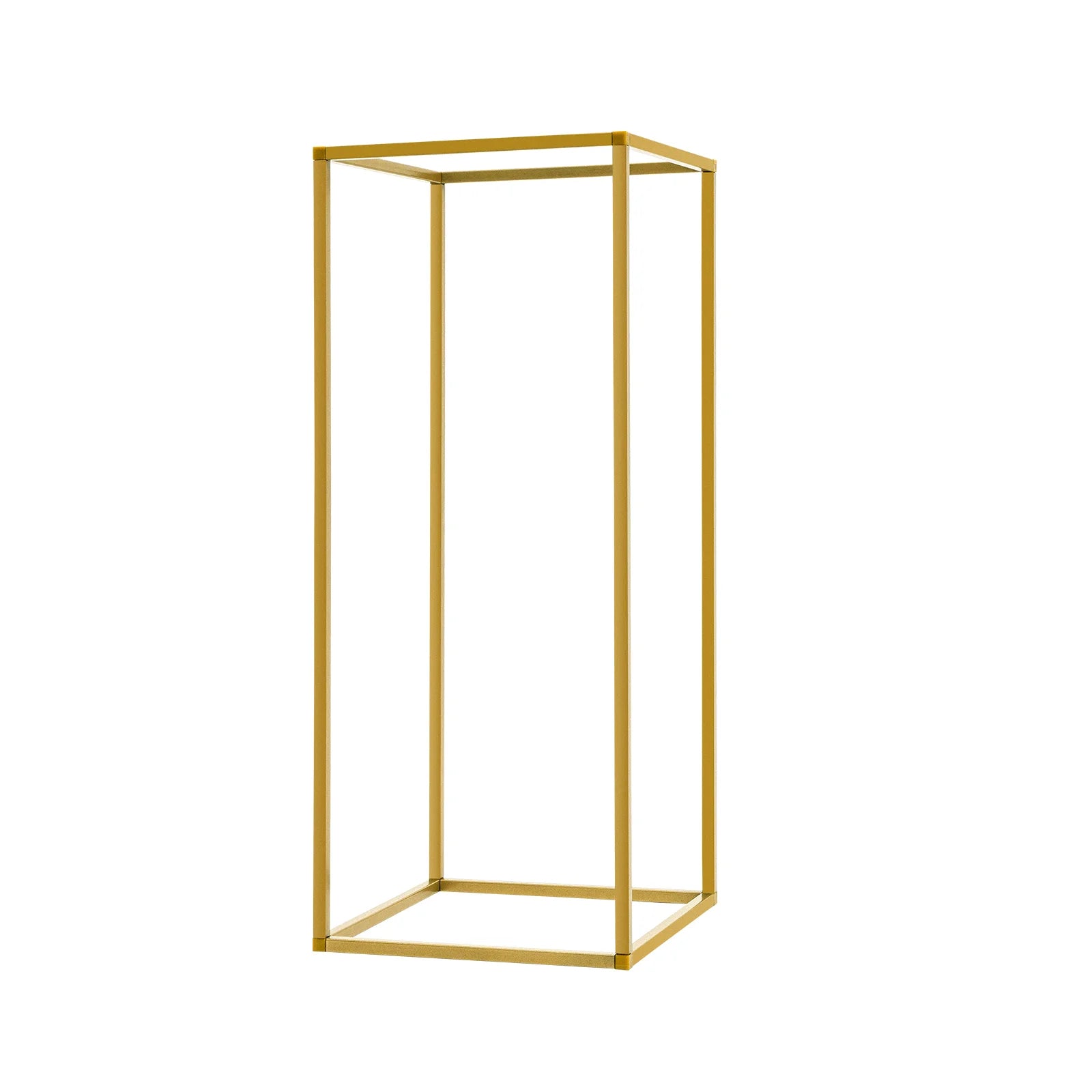 Lot de 10 colonnes dorées pour fleurs et décorations