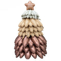 Ballon sapin avec étoile en harmonie multicolore
