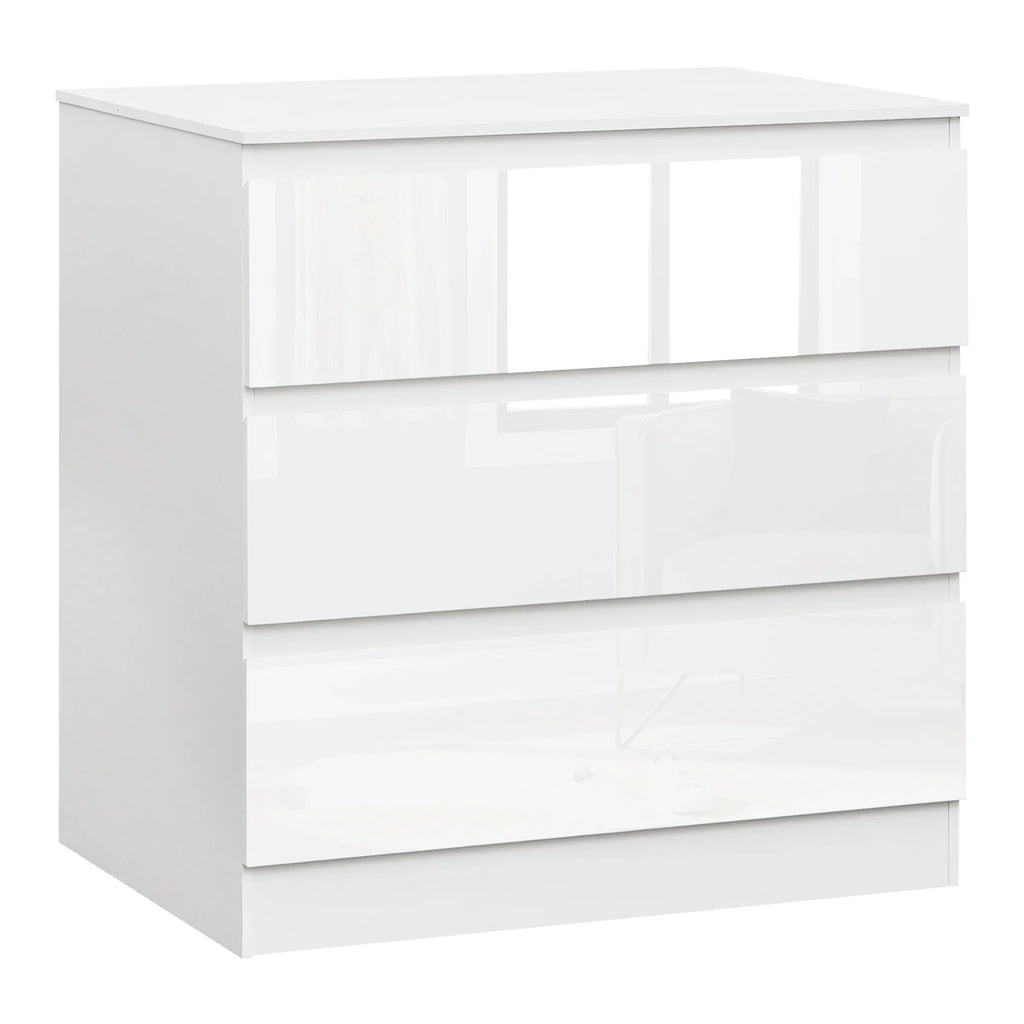 Commode à langer 2-en-1 avec 3 tiroirs