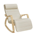 Fauteuil à bascule avec repose-pieds réglable 5 positions