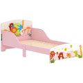 Lit enfant au sol motif animal 140 × 70 cm