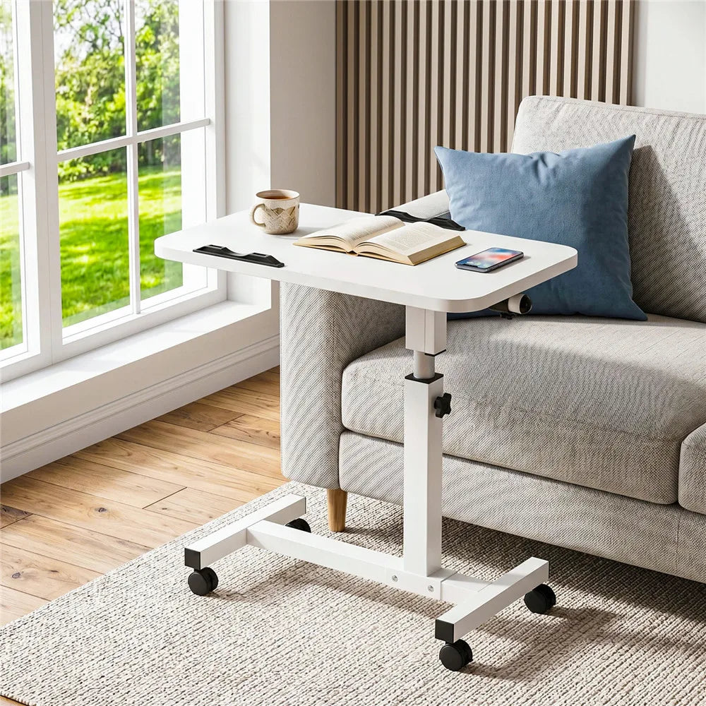 Bureau mobile inclinable et réglable pour ordinateur