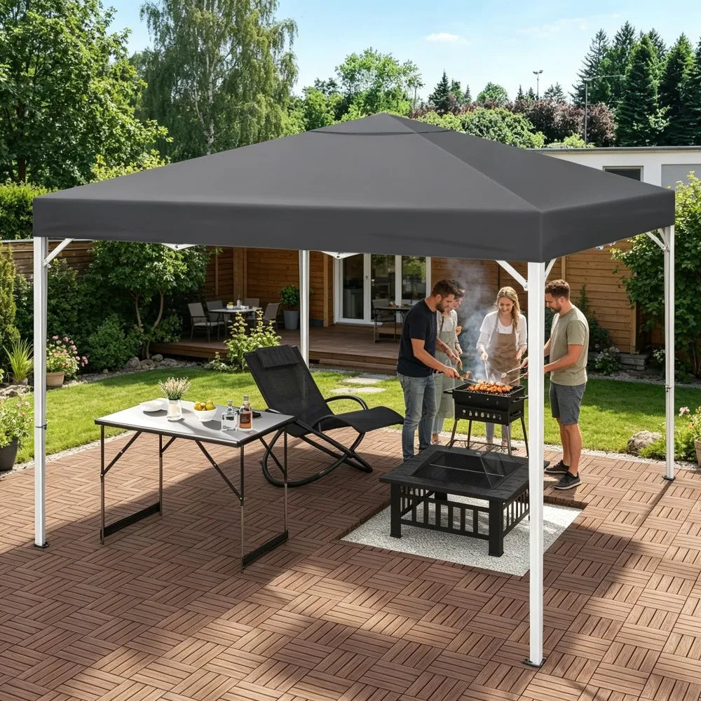 Pergola pliante 2 × 2 ou 3 × 3 m réglable