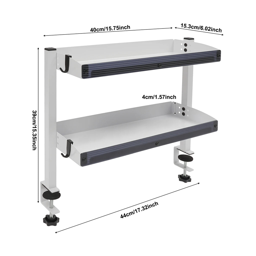 Étagère de bureau à clipser, 2 niveaux – vue 8