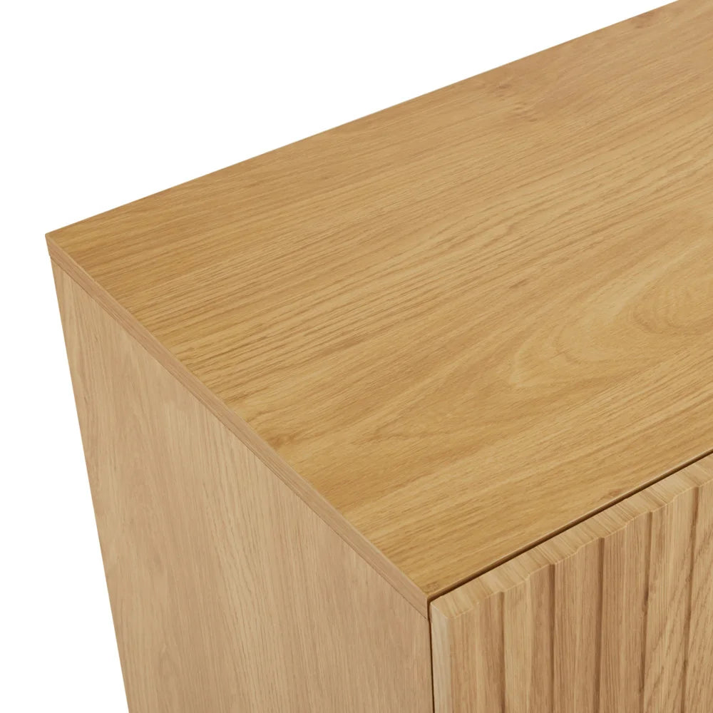 Buffet moderne 2 portes et 3 tiroirs 140 cm