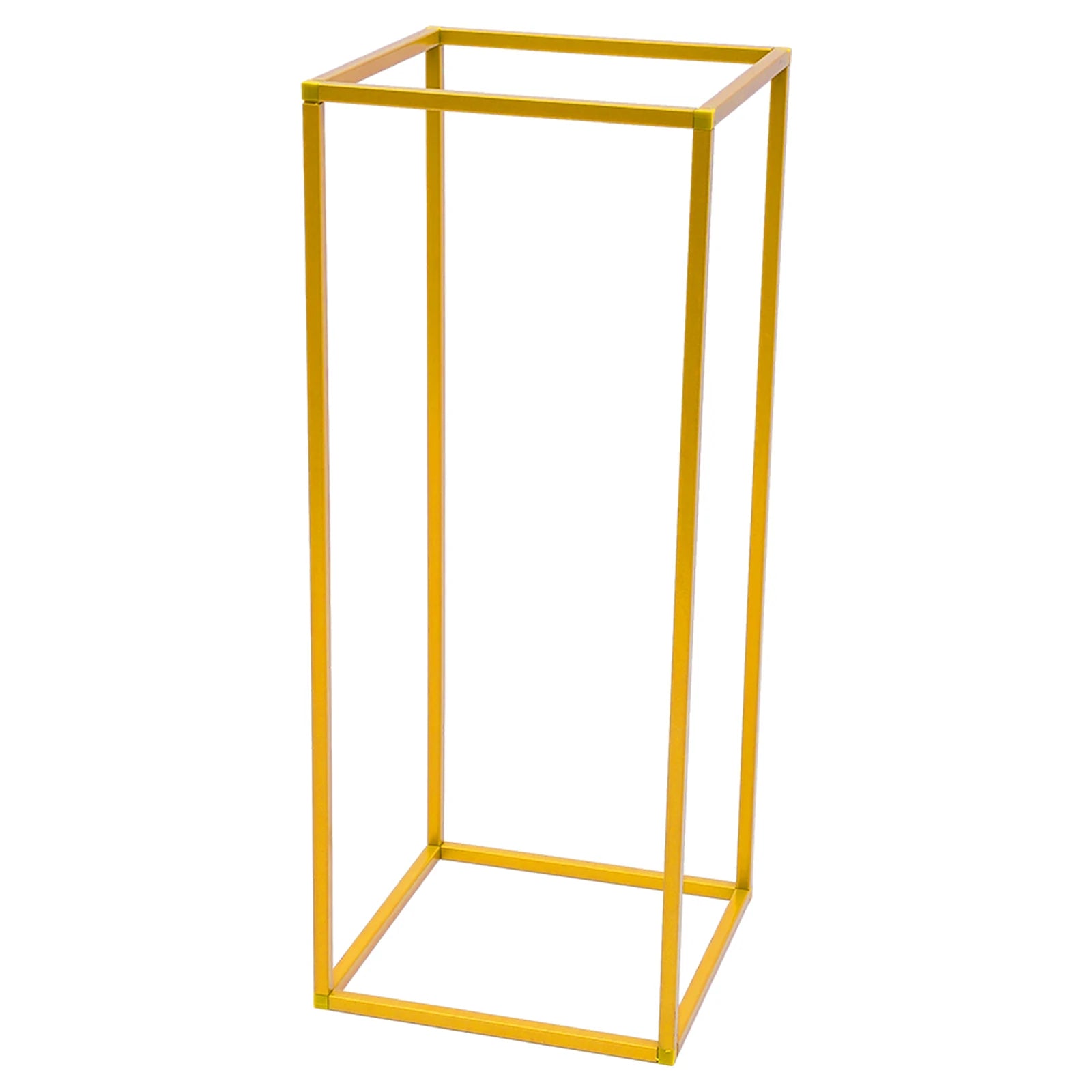 Lot de 10 colonnes dorées pour fleurs et décorations