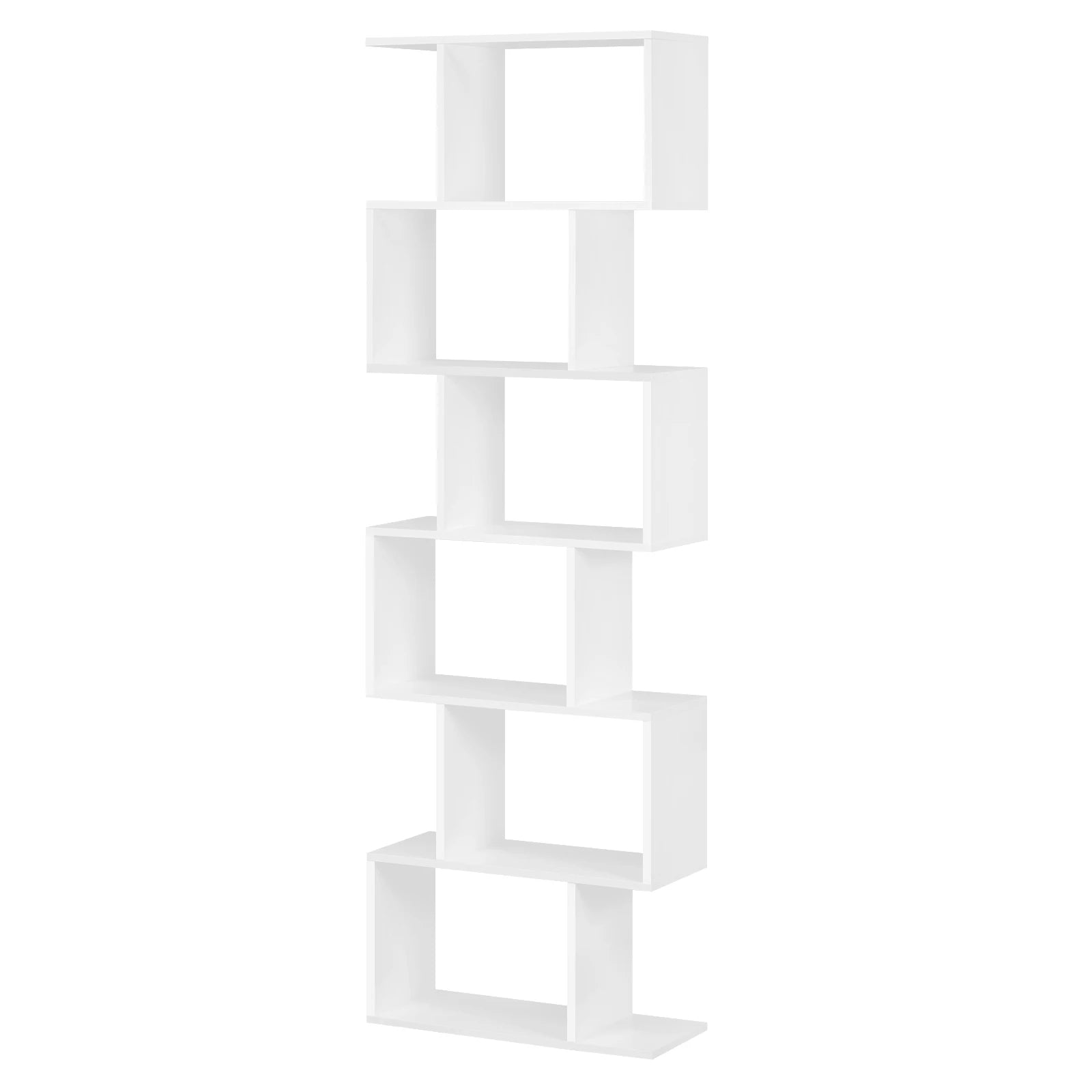 Bibliothèque en S à 6 niveaux 189,5 cm