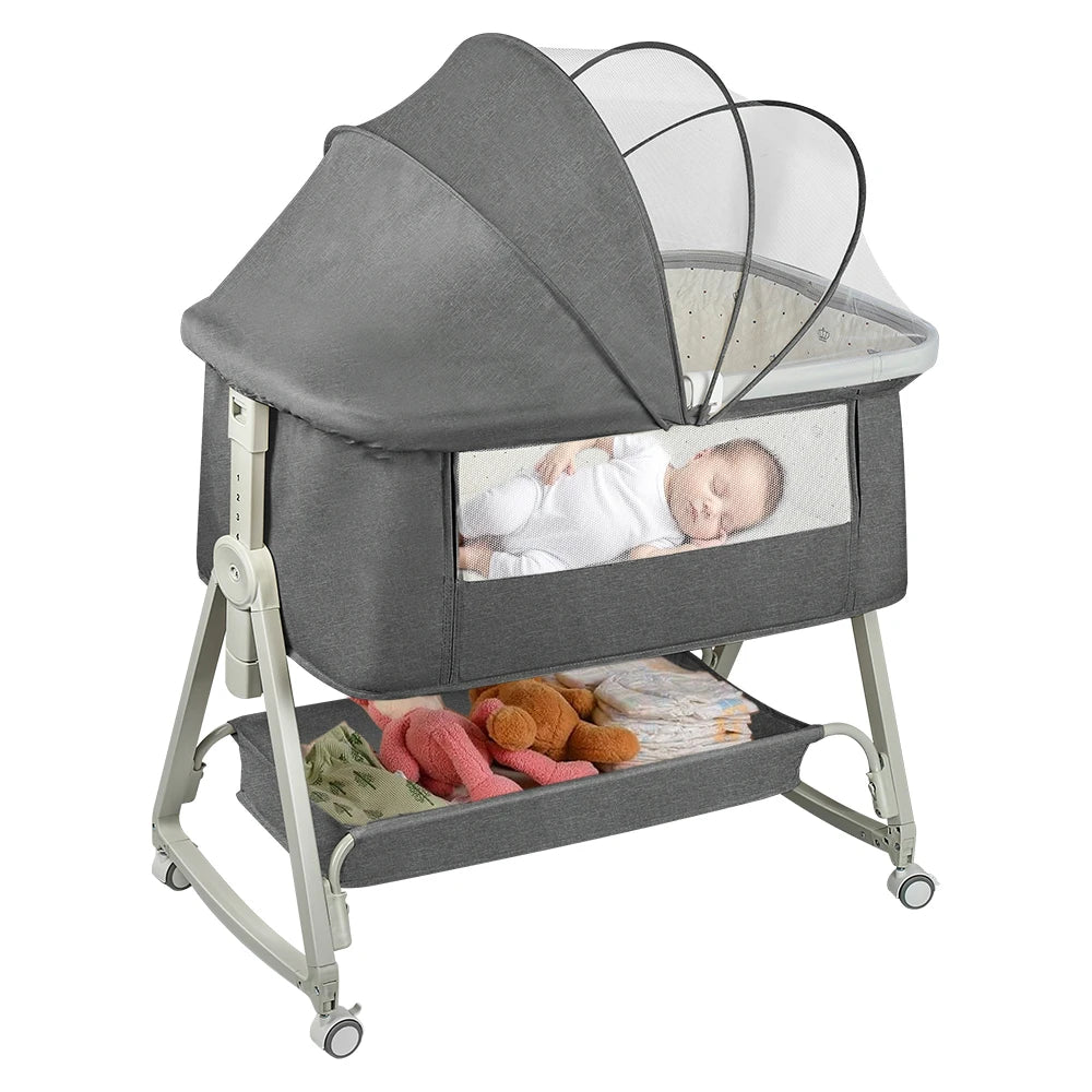 Lit cododo 4 en 1 inclinable avec matelas