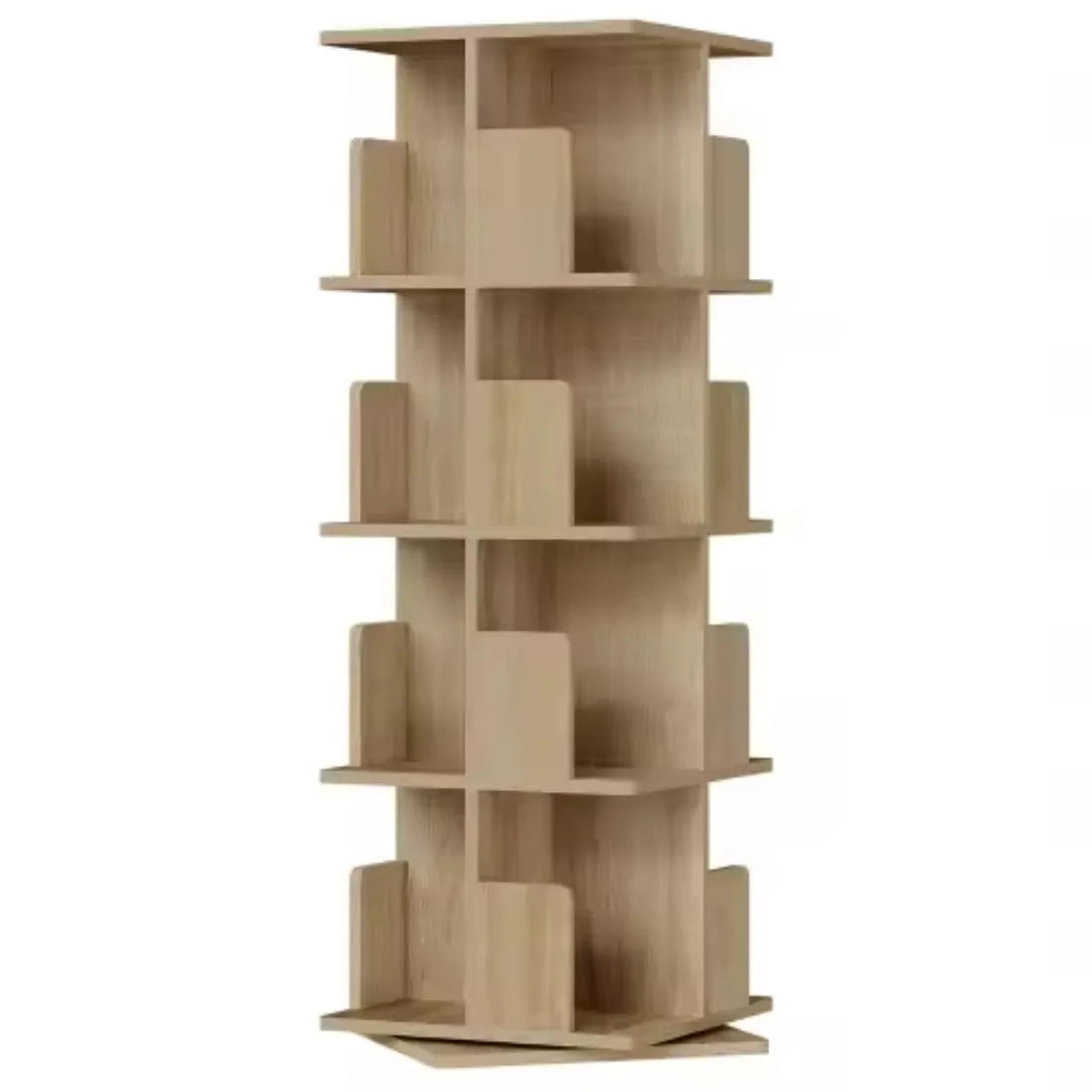 Bibliothèque rotative compacte à 4 niveaux