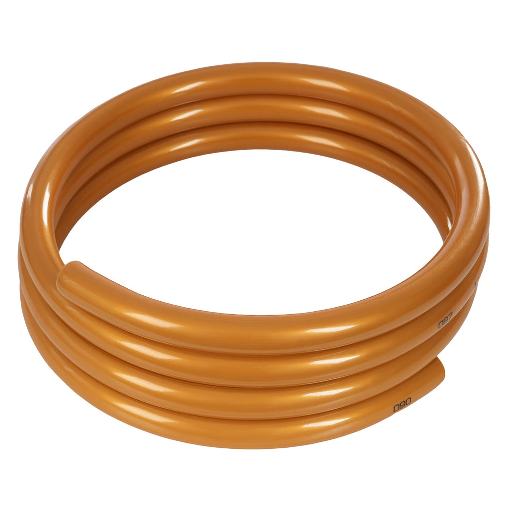 Tube d’arche à ballons doré, courbé en demi-anneau