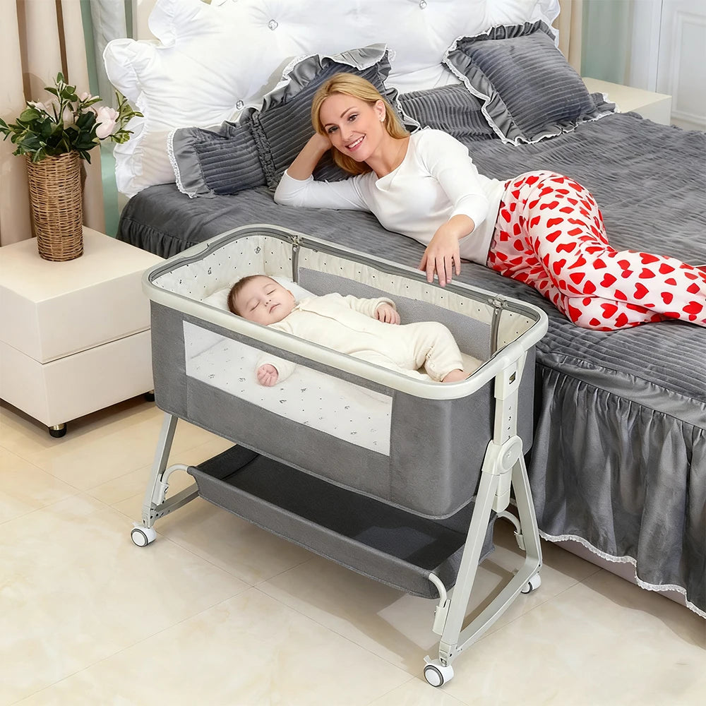 Lit cododo 4 en 1 inclinable avec matelas