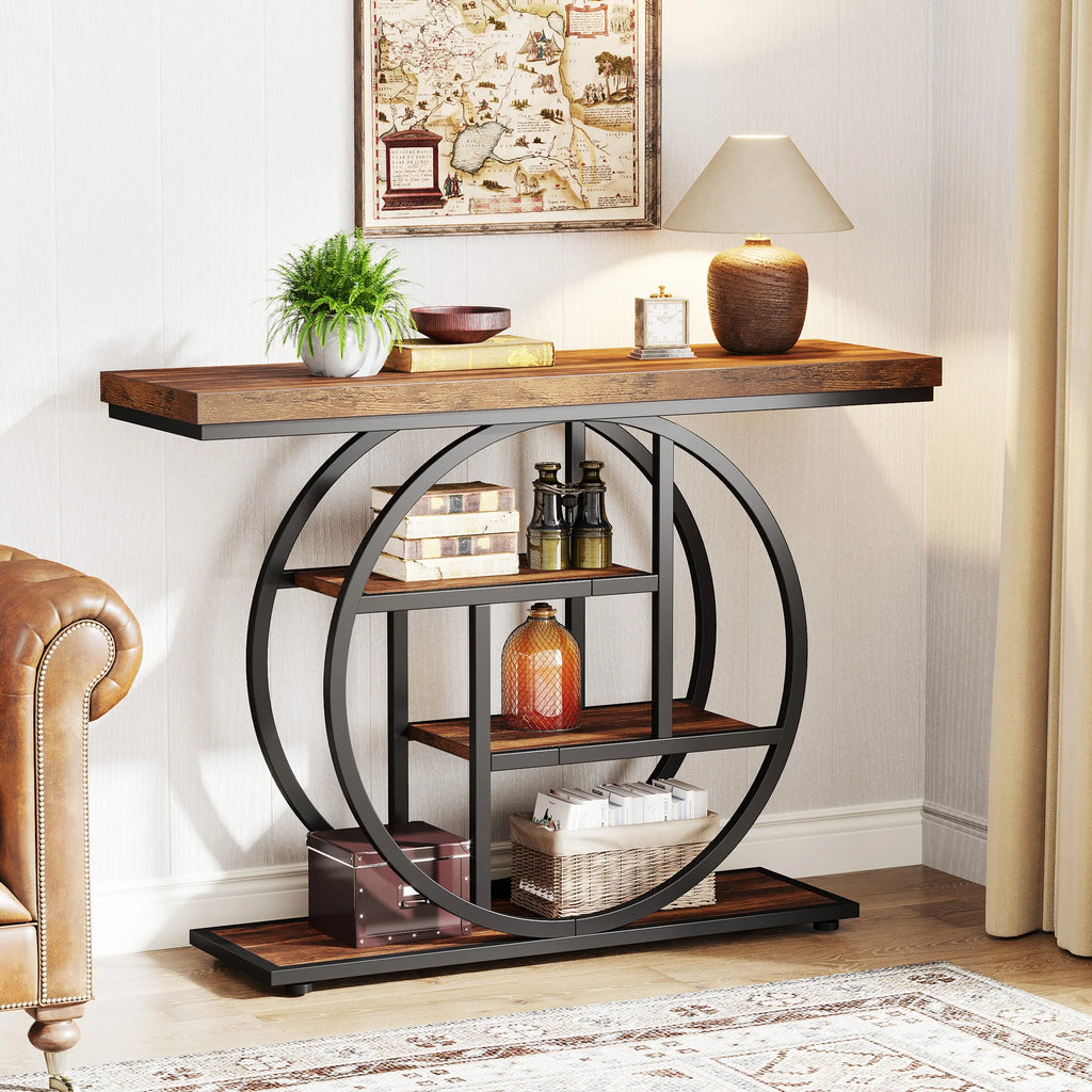 Console d’entrée industrielle à 4 niveaux 105 cm