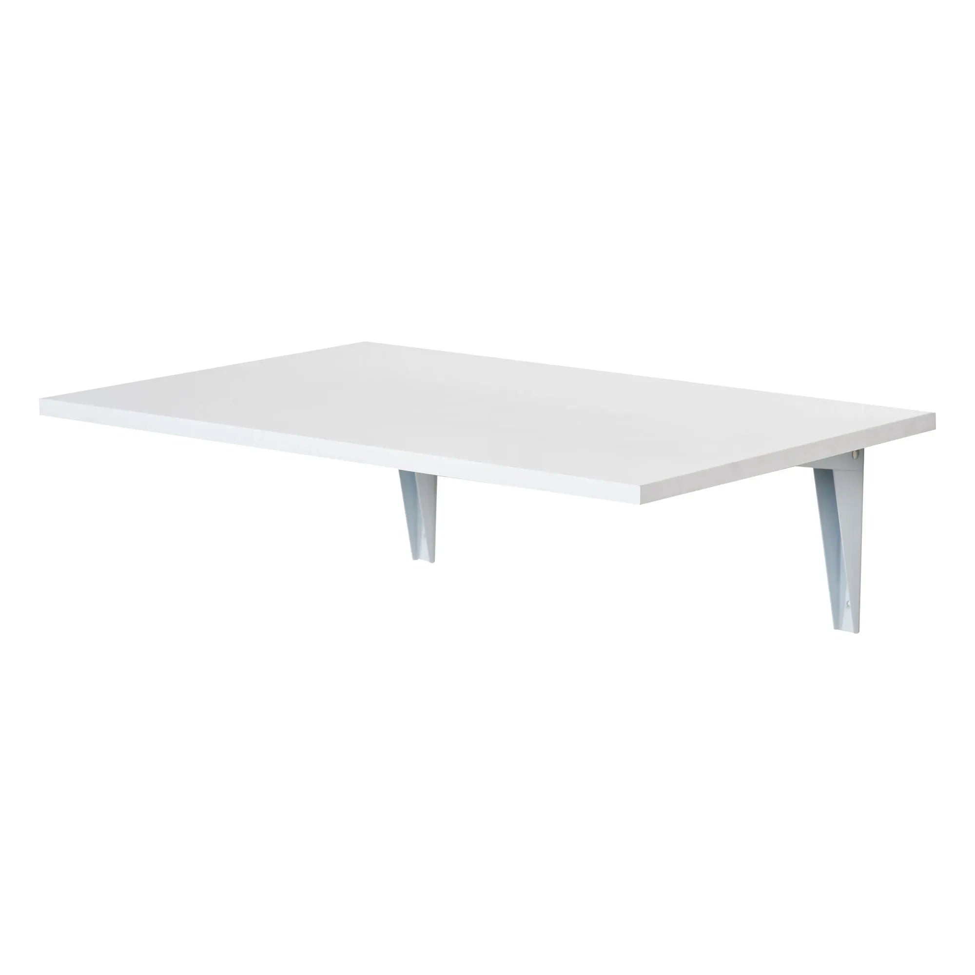 Table murale pliante 60 × 40 cm blanche