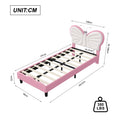 Lit enfant papillon avec lampe de lecture 90 × 200 cm