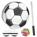 Piñata ballon de football 32 cm avec bâton et bandeau — ballon et accessoires du kit