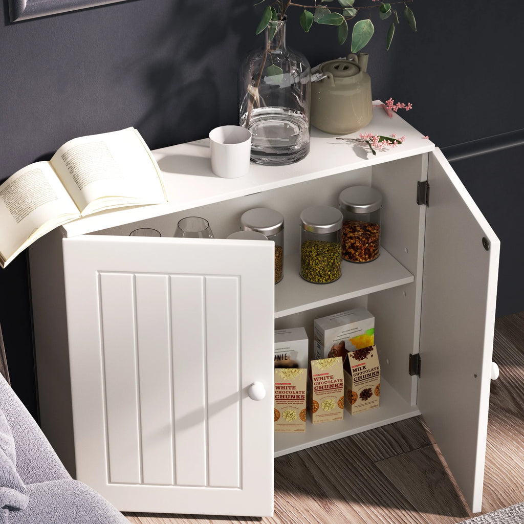 Armoire de rangement étroite blanche pour salle de bain, illustration 8