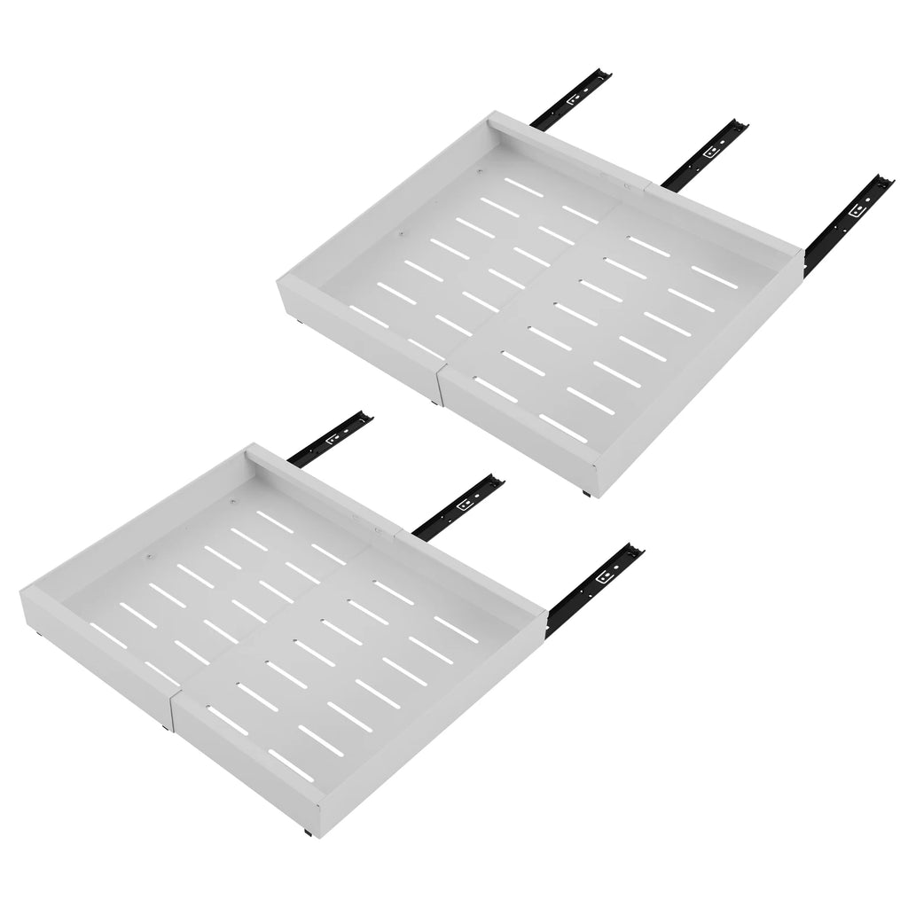 Tiroir de rangement extractible et extensible sans perçage