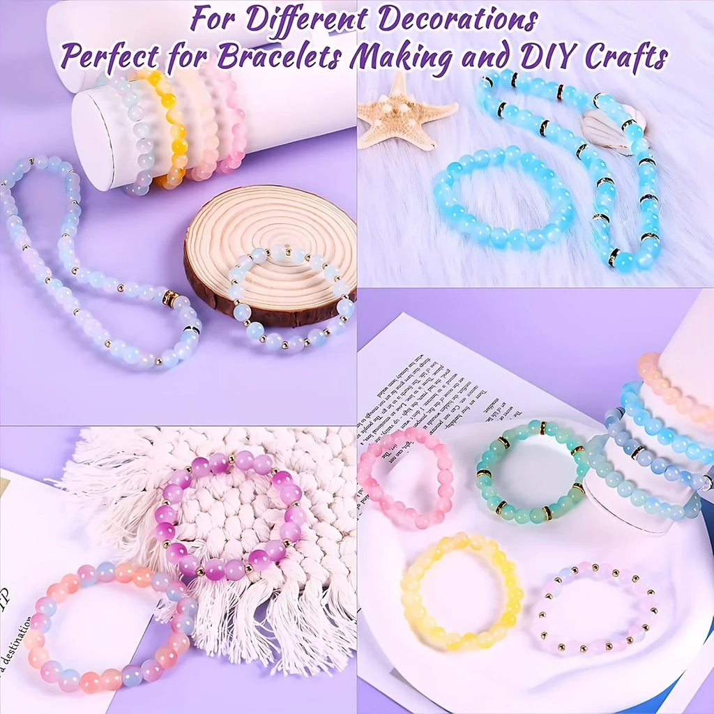 Accessoires de perles pour bracelets DIY, modèles décoratifs en perles